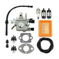 thumbnail image 1 of Kit de carburador STIHL fs120 fs120r bt120 bt120c fs200 fs200r sp200 fs250 fs250r boquilla de cepillo, arandela + filtro de aire y filtro de combustible tubo de combustible, 1 of 1
