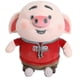 thumbnail image 1 of 2025 23cm Cute Red Sweatshirt Piggy Plush Toy Soft Stuffed Cartoon Animal Funny Pig Doll, 1 of 5