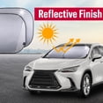 thumbnail image 6 of Genuine Dickies Silver Carbon Fiber Car Sunshade for Windshield, Model 41132WDI, 6 of 10