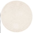 thumbnail image 2 of Safavieh Easy Care Edythe Solid Machine Washable Area Rug, Ivory, 3' x 3' Round, 2 of 7