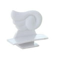 thumbnail image 4 of FONDOTIN toilet seat lifter avoid touching polypropylene white one finger operation for daily use 1 pcs, 4 of 8