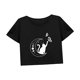 thumbnail image 5 of Camiseta corta para mujer, camiseta corta para entrenamiento de verano, para senderismo, viajes, desplazamientos M, 5 of 7