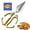Gold, variant on Bxaolu Multifunctional Heavy-Duty Kitchen Shears, 2025 New Kitchen Scissors for Food with Ergonomic Handle, Poultry Shears Food Scissors for Chicken Meat Seafood Bone Cutting (Gold)