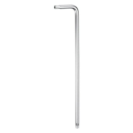 T30 Long Arm Tamper Proof Torx Wrench Star Keys, S2 Steel Chrome Coated Surface
