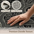 thumbnail image 6 of ODIKA Snake Occult Botanical Divination Mushroom Runway Gothic Witchy Refined Stain Resistant Flatwoven for Entryway, Kitchen, Mudroom, 6 of 7
