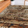 thumbnail image 7 of Superior Damara Splatter Abstract Indoor Area Rug, 8' x 10', Cream/ Rust, 7 of 7