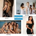 thumbnail image 6 of 2 Pairs Nomorthan Invisible Lifting Bra, Strapless Sticky Bra, Breast Lift Strapless Backless Push Up Adhesive Bra, 6 of 7