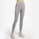 thumbnail image 1 of Pantalones de yoga de color liso para mujer, ropa interior moldeadora de cintura alta, realce de cadera, compresión abdominal, moldeador corporal, de poliéster., 1 of 4