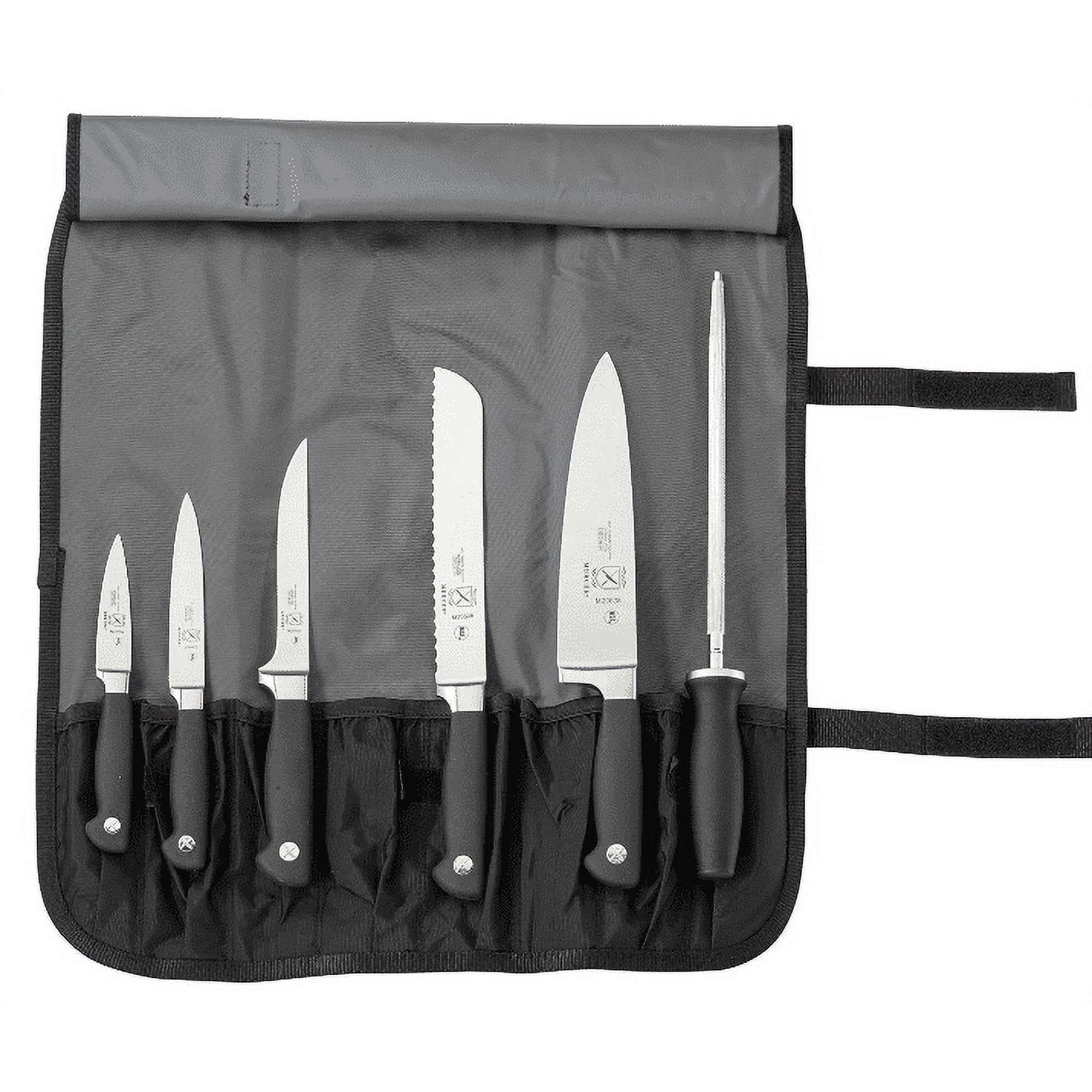 Mercer Culinary 7-Pc. Knife Roll Set