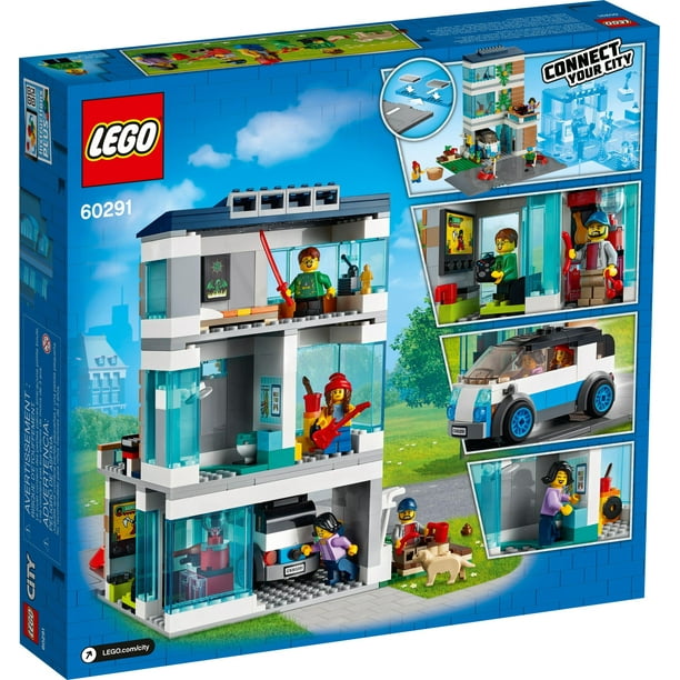 LEGO City 60291 Family House 388 Piece Block Building Set for Ages 5 and Up  