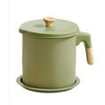 thumbnail image 1 of GUOOL Mini Deep Fryer Pot Multifunctional Oil Saving 1.4L for green, 1 of 4