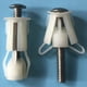 thumbnail image 5 of 8 Piezas Tapa Inodoro Fijación Superior, Tornillos Asiento, Tuerca Pozo, Fijación Bandeja, Kit Montaje Orificio Ciego para Inodoro para Bisagras Asiento Inodoro Universales, 5 of 8