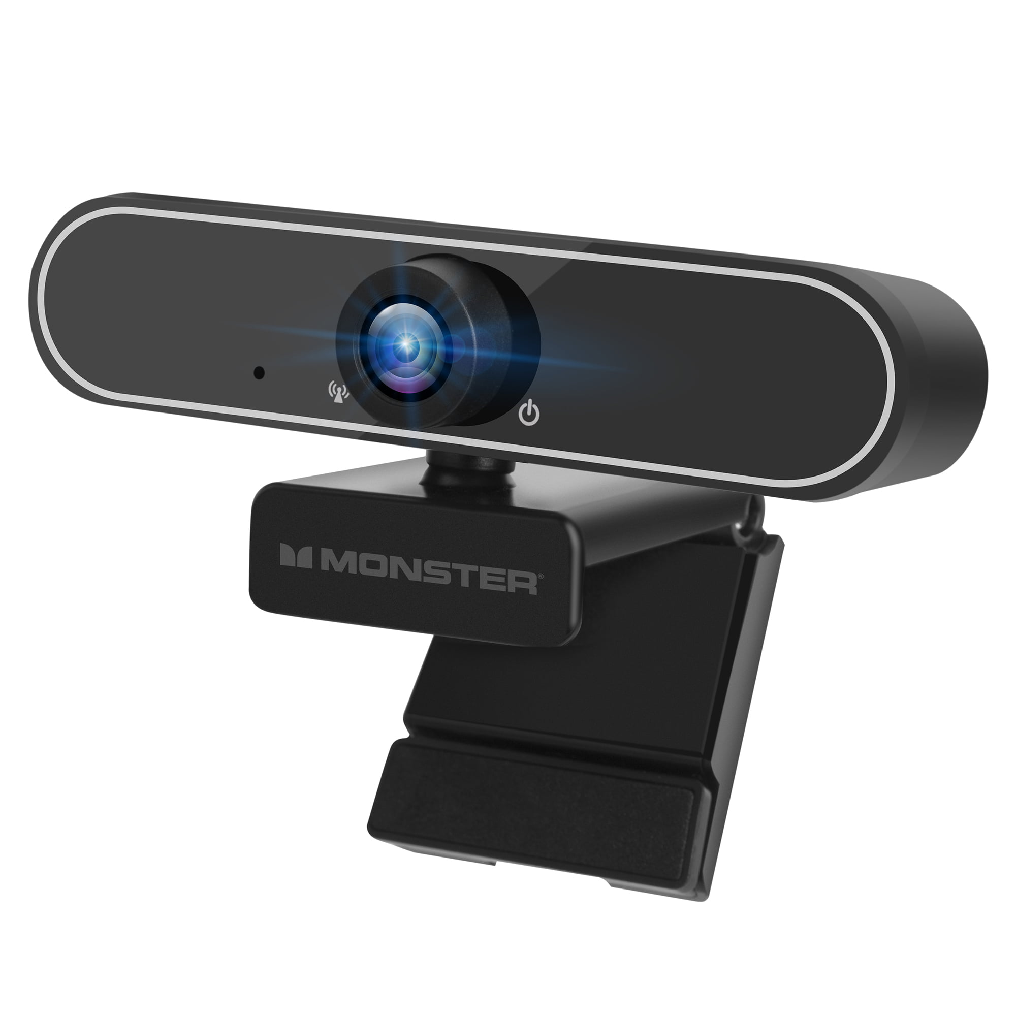 Monster Insight 720p HD Computer Webcam, Powered by USB Adapter, Flexible  Tripod Included MWC9-1020-BLK - The Home Depot