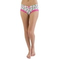 thumbnail image 4 of INTIMO Womens' Printed Boy-Short Panty Cotton-Blend Underwear, 4 of 4
