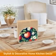 thumbnail image 6 of Yayeee Napkin Holder for Table Set of 2 Kitchen Paper Tissue Organization, Blue Apple Pattern, 6 of 8
