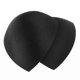 thumbnail image 3 of 3 Pair Womens Removable Smart Cups Bra Inserts Pads For Swimwear Sports (Black), 3 of 4
