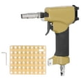 thumbnail image 2 of Pistolas De Chinchetas De Aire, Pistola De Chincheta Neumática Fácil De Controlar Aleación De Aluminio Bozal Magnético Funda Portátil Para Muebles Tapizados Para Carpintería ANGGREK Otros, 2 of 8