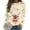 Z2-Beige, variant on larppty Christmas Sweatshirt Raglan Long Sleeve Reindeer Graphic Pullover Tops for Women (Light Green, XXL)