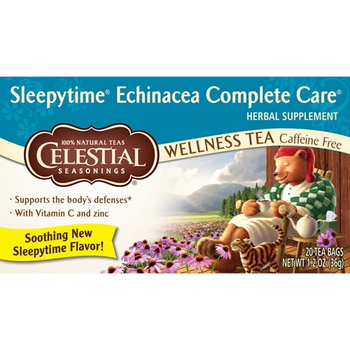 Sleepy Time Echinacea Complete Care Wellness Tea 20ct (Pack of 6)