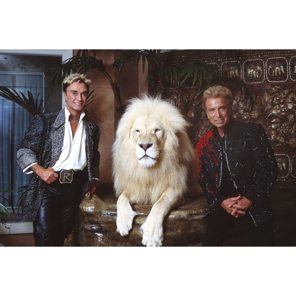 Print: Las Vegas, Nevada's Headlining Illusionists Siegfried & Roy