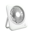 thumbnail image 1 of Precio sorpresa!Ventilador de escritorio, ventilador personal, pequeño ventilador de mesa portátil y 4 velocidades, ventilador personal de viento fuerte, se puede utilizar como banco de energía, 1 of 2
