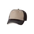 thumbnail image 1 of Black  Tri-Color Sportcap, Khaki - Black, 1 of 1