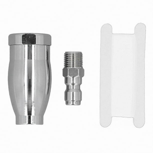 1/4 Inch Quick Connect Brass Turbo Nozzle for Pressure Washers, 3600 PSI Rotating Tip Compatible with Hot and Cold Water Use