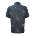 thumbnail image 2 of Camisa Jurassic Park Para Hombre Manga Corta Tipo Playa Talla CH Azul, 2 of 4