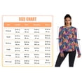 thumbnail image 3 of FORMRS Womens Long Sleeve Shirts UPF 50+ Sun Protection Quick Dry Fishing Hiking Tops, Size S-2XL, Colorful Art Leaves Pattern, 3 of 8