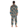 thumbnail image 7 of joogoo Funny Gorillas Palm Leaf Unisex Adults Onesies Pajamas Jumpsuits L, 7 of 7