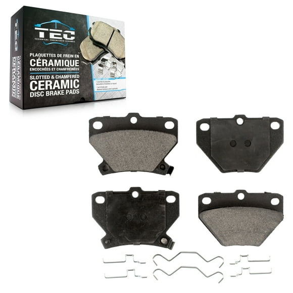 TEC-8 TEC Plaquettes de Frein à Disque Arrière en Céramique 23 pour Voiture Toyota Corolla Matrix Pontiac Vibe Celica