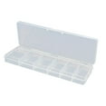 thumbnail image 3 of FITYLE 2x Organizer Box with 0-11 Number False Nail Storage Box for False Rhinestone Fingernail , Transparent , 2 Pcs, 3 of 6