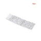 thumbnail image 1 of Bewildely 50 Uds. Servilleteros de diamantes acrílicos, soporte para servilletas, decoración de para cenar de boda Mostrada plata, 1 of 6