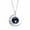 A, variant on Weiqiqre Zodiac Necklace Jewelry Birthday Gifts Astrology 12 Constellation Horoscope Sign Galaxy Crescent Half Moon Pendant Necklace