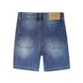 thumbnail image 4 of KIDSCOOL SPACE Baby Girls Boys Jeans Shorts,Ripped Simple Design Cute Summer Denim Pants,Blue,3-4 Years, 4 of 5