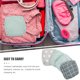 thumbnail image 4 of GOOHOCHY 4 bolsas para guardar compresas menstruales y toallas sanitarias, adorables porta tampones., 4 of 8