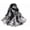 A-B2, variant on Winter Scarves Lightweight Small floral print Smooth Chiffon Scarf Crepe Daily Neckwear Elegant Shawls Wraps