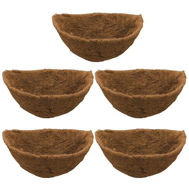 Half Round Liner,Half Circle Wall Planter Fiber Replacement Liners for