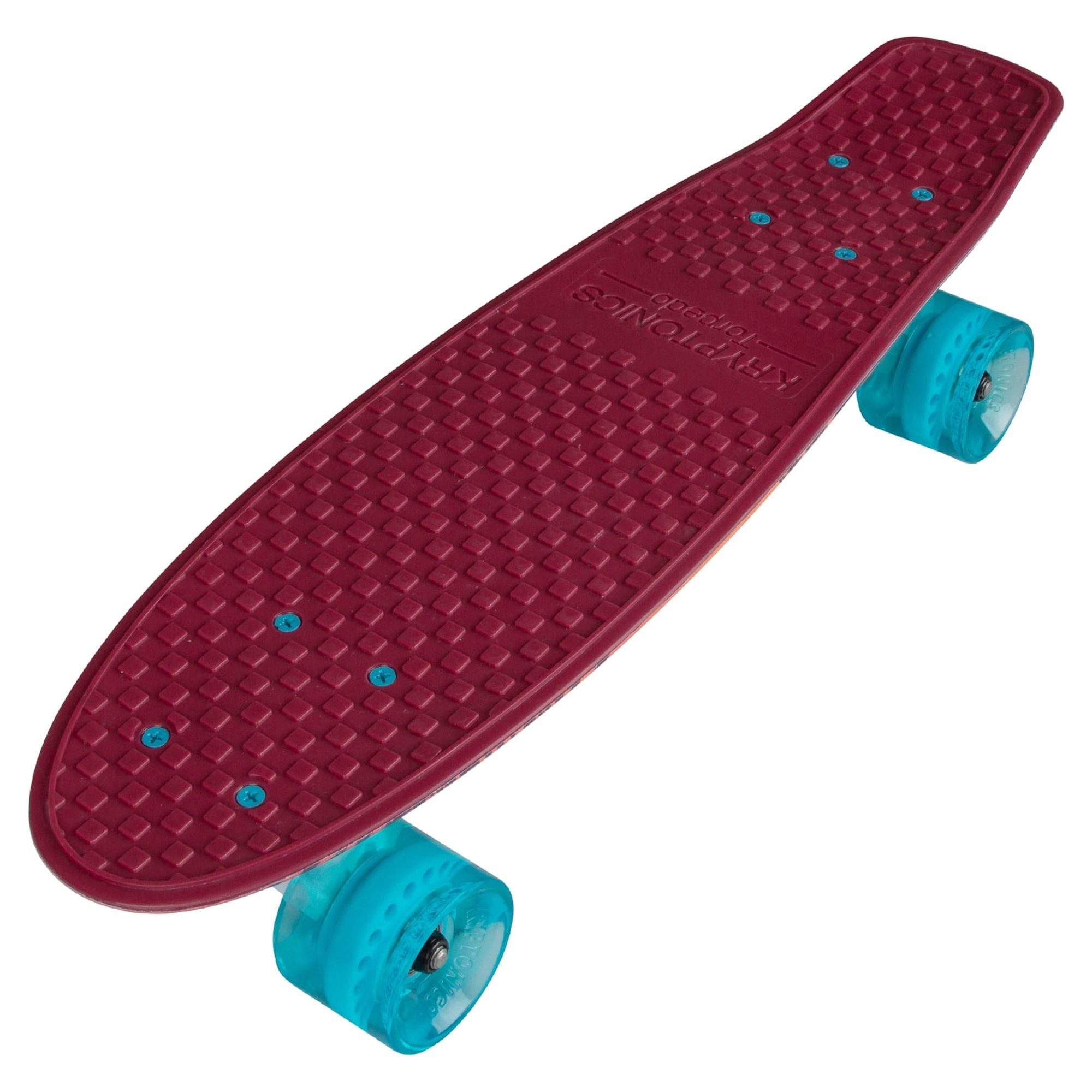 Kryptonics Original Torpedo Complete Skateboard (22.5" x 6")