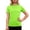 Green, variant on Womens Athletic Tops Workout T Shirts Casual Short Sleeve Tee Basic Crewneck Summer Activewear Running Relaxed Fit Clothing