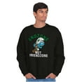 thumbnail image 5 of Smurfs Endzone not Friendzone Funny Men's Crewneck Sweatshirt Brisco Brands S, 5 of 6