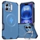 thumbnail image 1 of Funda de teléfono ESR para iPhone 16 con soporte de 23 m, protección contra caídas, azul claro, 1 of 9