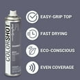 thumbnail image 6 of COLORSHOT Premium Multi-Surface Gloss Shark Spray Paint - 10 oz - Dark Gray, 6 of 10