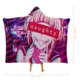 thumbnail image 2 of My Hero Academia Himiko Toga Wearable Blanket Cloak Arctic Velvet Hooded Blanket Soft Fuzzy Hoodie Blanket Cape for Adults Kids 40"x50", 2 of 8