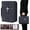 Black, variant on Apeya Black Bible Cover Bag for Men and Women, PU Leather Large Bible Carrying Case with Handle and Shoulder Strap, Book Organizer with Pockets for Church