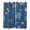 style-2, variant on Pink Leaves on Blue with Dots 2 Panels 3D Printing Pattern Curtain for Bedroom Living Room Kitchen Window Decoration Home