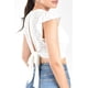 thumbnail image 4 of Crop top bordado sin manga Roman Fashion /Juvenil, 0315 (Blanco) blanco CH, 4 of 5