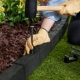 thumbnail image 3 of GroundSmart SmartLoc Cobblestone Landscape Edging, 4' Gray Rubber Garden Edging Border, 4 pack, 3 of 9