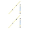 thumbnail image 4 of Greeniant Palo de alineación de golf de fibra de vidrio portátil tres partes 122 cm varilla indicadora de dirección plegable accesorios para Amarillo 2piezas, 4 of 6