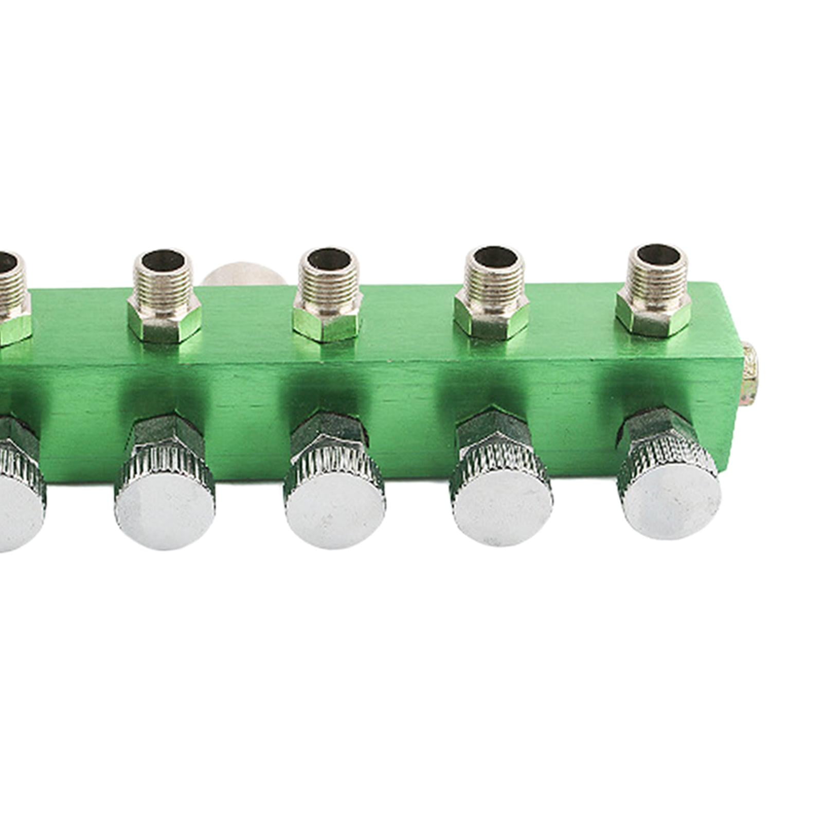 Airbrush with Metered Airbrush with 1/4" BSP Female Air Inlet & 1/8" BSP Male Air Outlets, Airbrush Supplies Materials